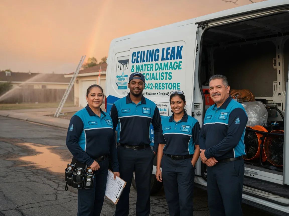 Ceiling Leak Cleanup company in Mechanicsburg, IL